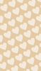 📱可愛いモカ ハートのロゴ Xperia 8 Lite 壁紙・待ち受け