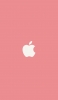 📱可愛いパステルピンク アップルのロゴ OPPO Reno3 A 壁紙・待ち受け