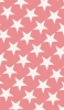 📱可愛いパステルピンク 星のロゴ AQUOS sense4 basic 壁紙・待ち受け