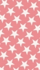 📱可愛いパステルピンク 星のロゴ Xperia 10 II 壁紙・待ち受け