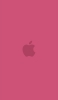📱可愛いピンクのアップル 2色 ロゴ arrows We 壁紙・待ち受け