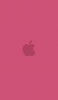 📱可愛いピンクのアップル 2色 ロゴ AQUOS zero2 壁紙・待ち受け