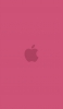 📱可愛いピンクのアップル 2色 ロゴ moto g9 play 壁紙・待ち受け