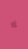 📱可愛いピンクのアップル 2色 ロゴ ZenFone 7 壁紙・待ち受け