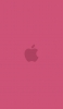 📱可愛いピンクのアップル 2色 ロゴ Xperia 8 Lite 壁紙・待ち受け