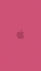 📱可愛いピンクのアップル 2色 ロゴ iPhone 13 Pro Max 壁紙・待ち受け