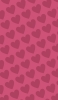 📱可愛いピンクのハート 2色 ロゴ iPhone SE (第3世代) 壁紙・待ち受け
