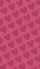 📱可愛いピンクのハート 2色 ロゴ iPhone 12 mini 壁紙・待ち受け