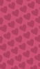 📱可愛いピンクのハート 2色 ロゴ Google Pixel 6 壁紙・待ち受け