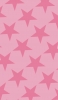 📱可愛いピンクの星 ロゴ iPhone 6 壁紙・待ち受け