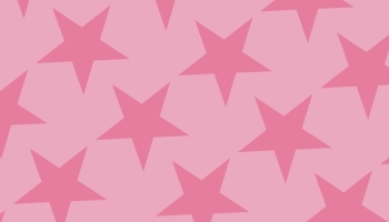📱可愛いピンクの星 ロゴ motorola edge 20 壁紙・待ち受け