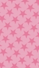 📱可愛いピンクの星 ロゴ iPhone 12 壁紙・待ち受け