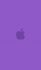 📱可愛い紫のアップル 2色 ロゴ AQUOS sense5G 壁紙・待ち受け