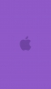 📱可愛い紫のアップル 2色 ロゴ AQUOS zero5G basic 壁紙・待ち受け