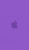 📱可愛い紫のアップル 2色 ロゴ moto g30 壁紙・待ち受け