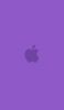 📱可愛い紫のアップル 2色 ロゴ ZenFone 7 壁紙・待ち受け