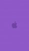 📱可愛い紫のアップル 2色 ロゴ iPhone 13 Pro Max 壁紙・待ち受け