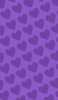 📱可愛い紫のハート 2色 ロゴ Galaxy S21 5G 壁紙・待ち受け