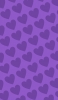 📱可愛い紫のハート 2色 ロゴ moto g9 play 壁紙・待ち受け