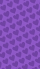 📱可愛い紫のハート 2色 ロゴ iPhone 13 Pro Max 壁紙・待ち受け