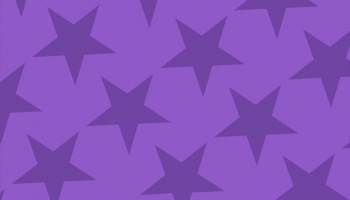 📱可愛い紫の星 2色 ロゴ moto g9 play 壁紙・待ち受け