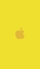 📱可愛い黄色のアップル 2色 ロゴ iPhone SE (第3世代) 壁紙・待ち受け
