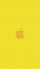📱可愛い黄色のアップル 2色 ロゴ AQUOS zero2 壁紙・待ち受け
