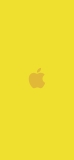 📱可愛い黄色のアップル 2色 ロゴ Google Pixel 5 壁紙・待ち受け
