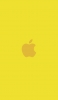 📱可愛い黄色のアップル 2色 ロゴ iPhone 12 Pro 壁紙・待ち受け