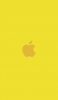 📱可愛い黄色のアップル 2色 ロゴ iPhone 13 Pro Max 壁紙・待ち受け
