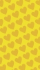 📱可愛い黄色のハート 2色 ロゴ ROG Phone II 壁紙・待ち受け