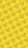 📱可愛い黄色のハート 2色 ロゴ OPPO Reno5 A 壁紙・待ち受け