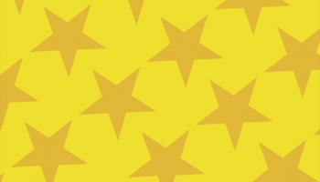 📱可愛い黄色の星 2色 ロゴ OPPO A5 2020 壁紙・待ち受け