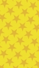 📱可愛い黄色の星 2色 ロゴ Xperia 10 II 壁紙・待ち受け