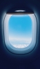 📱飛行機の窓から見る空 iPhone 13 mini 壁紙・待ち受け
