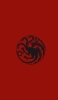 📱ゲーム・オブ・スローンズ 3匹の龍の紋章 ターガリエン家 iPhone 6 壁紙・待ち受け