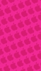 📱派手なピンク アップルのロゴ パターン iPhone SE (第3世代) 壁紙・待ち受け