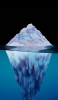 📱氷山 3Dアート iPhone 12 壁紙・待ち受け