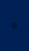 📱インディゴ・ブルー アップルのロゴ OPPO R17 Neo 壁紙・待ち受け