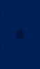📱インディゴ・ブルー アップルのロゴ OPPO A5 2020 壁紙・待ち受け