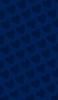 📱インディゴ・ブルー ハートのロゴ iPhone 6 壁紙・待ち受け