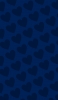 📱インディゴ・ブルー ハートのロゴ OPPO R15 Pro 壁紙・待ち受け