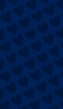 📱インディゴ・ブルー ハートのロゴ iPhone 12 mini 壁紙・待ち受け