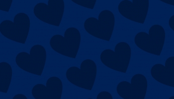 📱インディゴ・ブルー ハートのロゴ Mi Note 10 Lite 壁紙・待ち受け