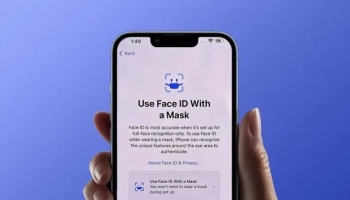 iOS15.4でマスクを着けた状態での顔認証が可能に！
