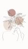 📱冠を被った女性のイラスト Mi Note 10 Lite 壁紙・待ち受け