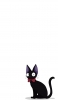 📱魔女の宅急便 黒猫のジジ iPhone SE (第2世代) 壁紙・待ち受け