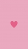📱ミニマル 可愛いピンクのハート Redmi Note 9T 壁紙・待ち受け