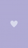 📱ミニマル 可愛い紫色のハート Redmi Note 9T 壁紙・待ち受け