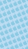 📱水色のアップルのロゴ パターン AQUOS sense4 basic 壁紙・待ち受け